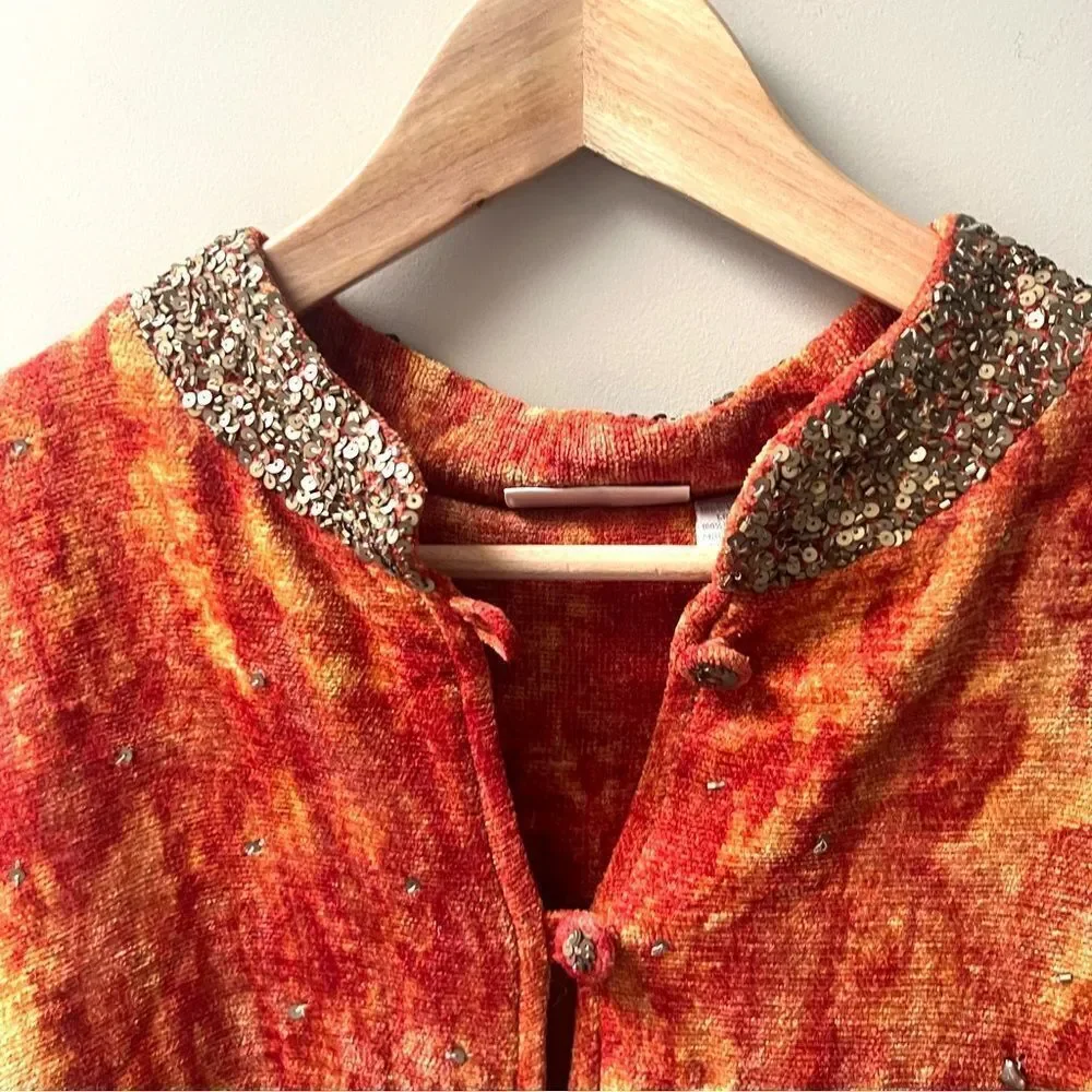 Soft Surroundings Chenille jacket